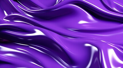 Wall Mural - Liquid Violet Chrome Background