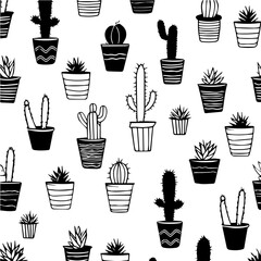 Wall Mural - cactus vector