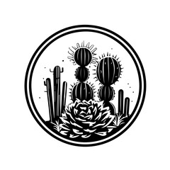 Wall Mural - Cactus Vector