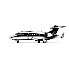 Wall Mural - Private Jet