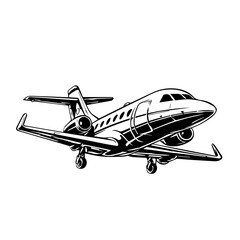 Wall Mural - Private Jet