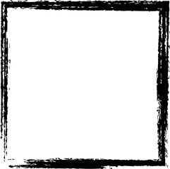 Wall Mural - black and white frame