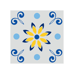 Canvas Print - Mexico Talavera Poblana