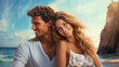 © amavi.her1717 - Portrait of a young couple enjoying on beautiful beach