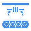 © designing ocean - Vector Design Assembly Machine Icon Style