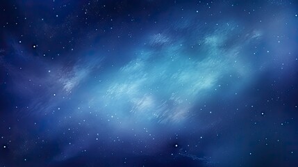 Wall Mural - Starry Night in Space Realistic Cosmos with Shining Stars and Milky Way.