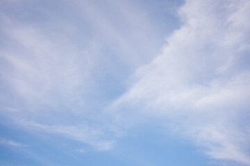 Wall Mural - nature and landscape concept with cloudy sky background