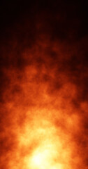 Wall Mural - realistic dark red fire flames illustration background.