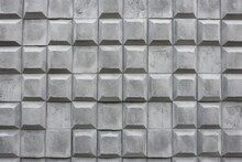 Detail Shot Of A Concrete Block Wall