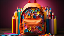 Back To School HD 8K Wallpaper Stock Photographic Image