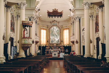 interior of the cathedral of st mary