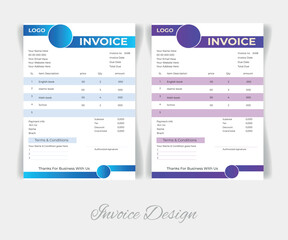  Invoice Design Template