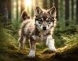 wolf puppy