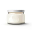 © Blinix Solutions - White Cream Jar on White Background isolated on white background
