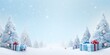 © AI Farm - Enchanting Christmas celebrating background concept featuring a festive and magical scene