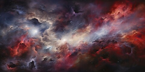 Wall Mural - Galaxy space cosmic decorative universe galaxy background in pink dark colors. Can be used for graphic or web design