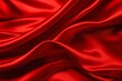 closeup red silk fabric surface background big long cloth wind voluptuous arousing totalitarian setting silky dictatorship rot greed
