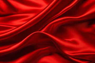 closeup red silk fabric surface background big long cloth wind voluptuous arousing totalitarian sett