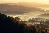 Fototapeta Do pokoju - Górzysty krajobraz jesienny