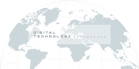 digital technology futuristic internet network speed connection white background, cyber nano informa