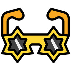 Sticker - Glasses Icon