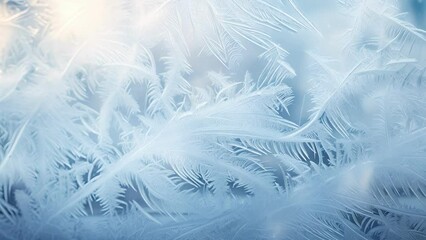 Wall Mural - the air itself freezes in place as a swirling white frost covers the area like a blanket. a brillian