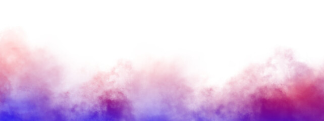 Wall Mural - gradient color vector isolated smoke png. steam explosion special effect. effective texture of steam