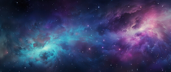 Wall Mural - galaxy space wallpaper, in the style of dark violet colors background