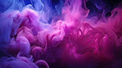 Wall Mural - purple smoke - background