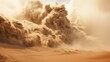 In a digital desert, sandstorms wreak havoc on structures, presenting unique challenges for adaptation
