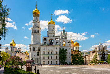 Wall Mural - Ivan the Great Bell Tower in Moscow Kremlin, Russia