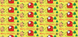 © Taro - seamless pattern with christmas icons