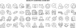 © pancale - Quality Control Icon Set include inspect, survey, and certificate.