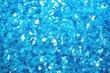 bright blue glitter densely packed onto a similar colored base
