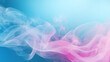 smoke on blue background - ethereal abstract art
