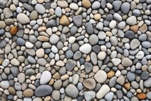 Tiny Pebble Stone Wall With Uniformity