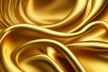 Wall Mural - golden silk background