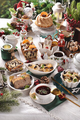 Poster - Christmas Eve supper with traditional Polish dishes and pastries