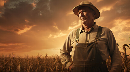 Wall Mural - farmer 