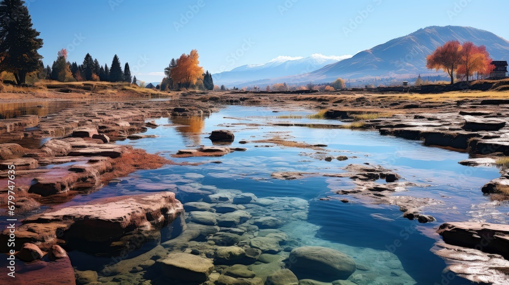 Computer Background Hot Spring Fairmont Natural Hot Springs British Columbia, HD, Background Wallpaper ...