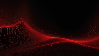  a red abstract wavy desert background