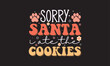 Retro Christmas Dog Bandana SVG Design, I believe in Santa paws, Merry Christmas 2023