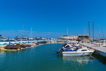 Wall Mural - Pobla Marina La Pobla de Farnals Spain Mediterranean coast north of Valencia