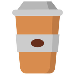 Sticker - Coffee cup icon