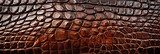 Fototapeta  - Crocodile skin scales texture, colorful. Great as banner or wallpaper. Generative AI, AI