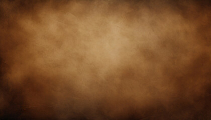 Wall Mural - old dark brown paper parchment background