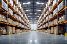 Warehouse For Product Storage And Distribution