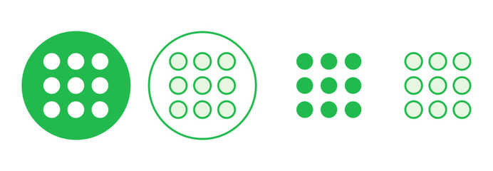 Menu Icon set. web menu icon. hamburger menu symbol