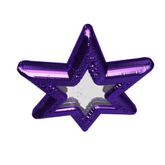 Wall Mural - Purple star