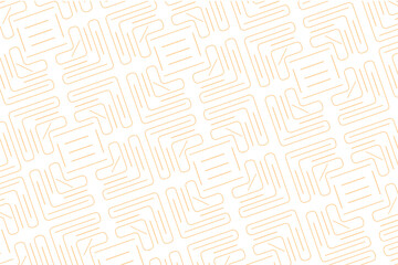 Wall Mural - Luxury gold seamless pattern background. Geometric line stripe chevron square zigzag abstract art design. Vector illustration. Christmas seamless pattern background